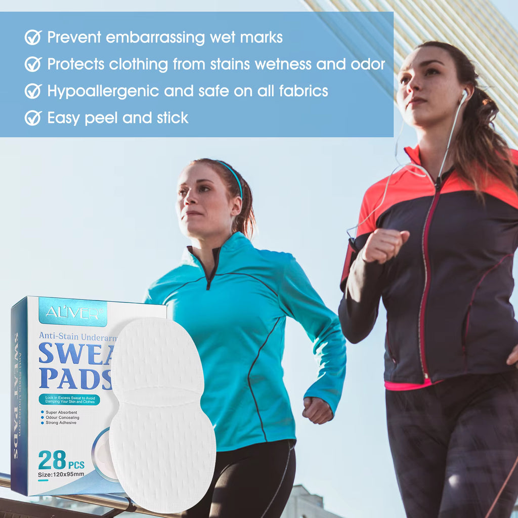 Armpit Sweat Pads for Women and Men, Underarm Sweat Pads can Easily Absorb Sweat and Neutralize Odors, Individually Packaged Sweat Pads for Under Arms Stay Confident